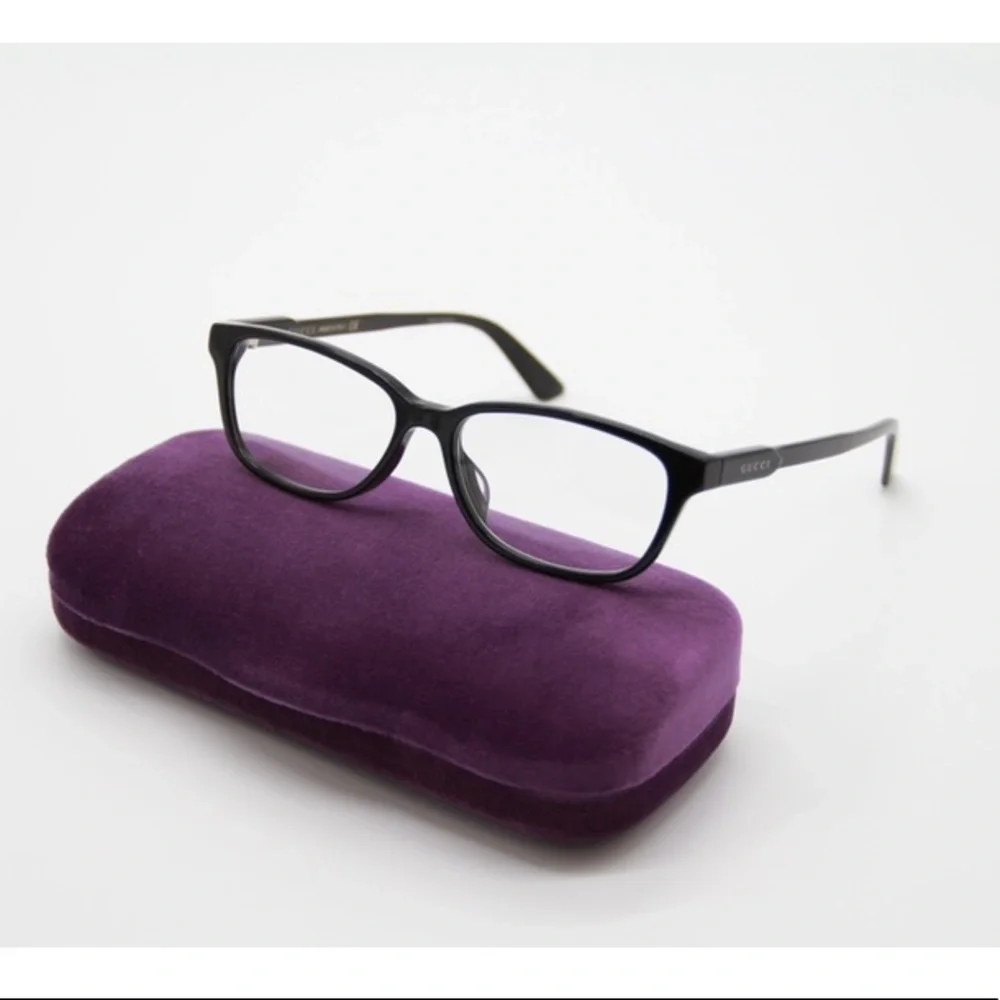 NEW GG0493OA 001 EYEGLASSES GUCCI GG 0493OA BLACK EYEWEAR GUCCI